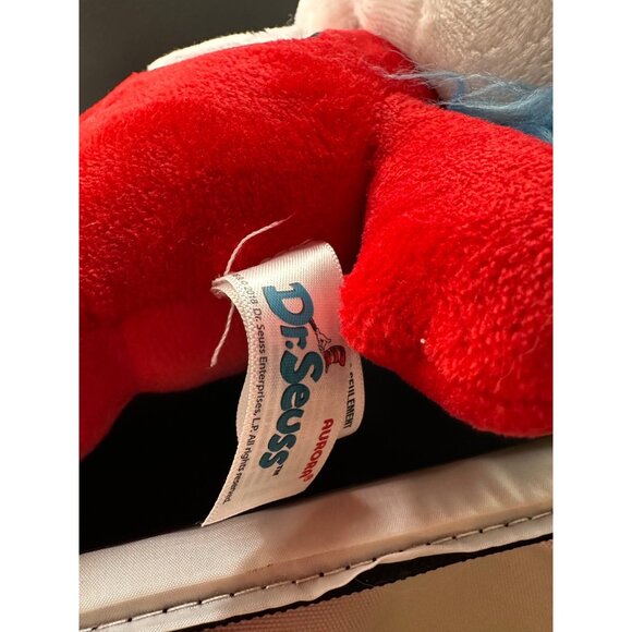 Plush Aurora 2021 Reversible Thing 1 2 Dr. Seuss Cat in Hat 9” Stuffed Animal - Picture 4 of 13